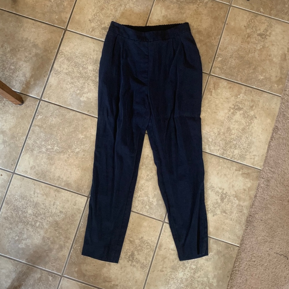 Zara navy dress pants